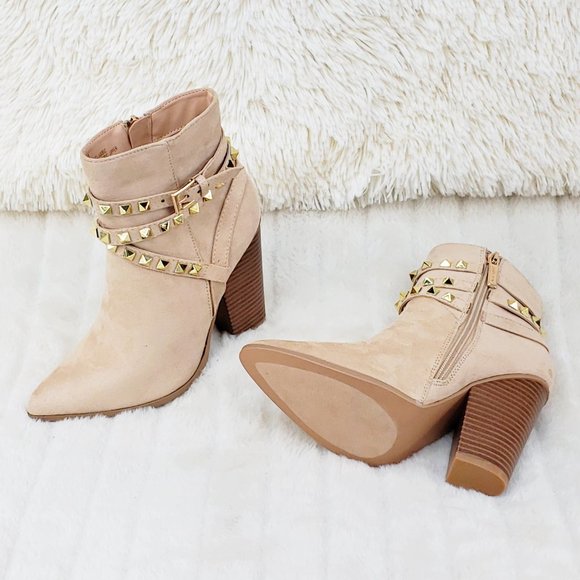 Classic Western Cowgirl Ankle Boots - Picture 6 of 12